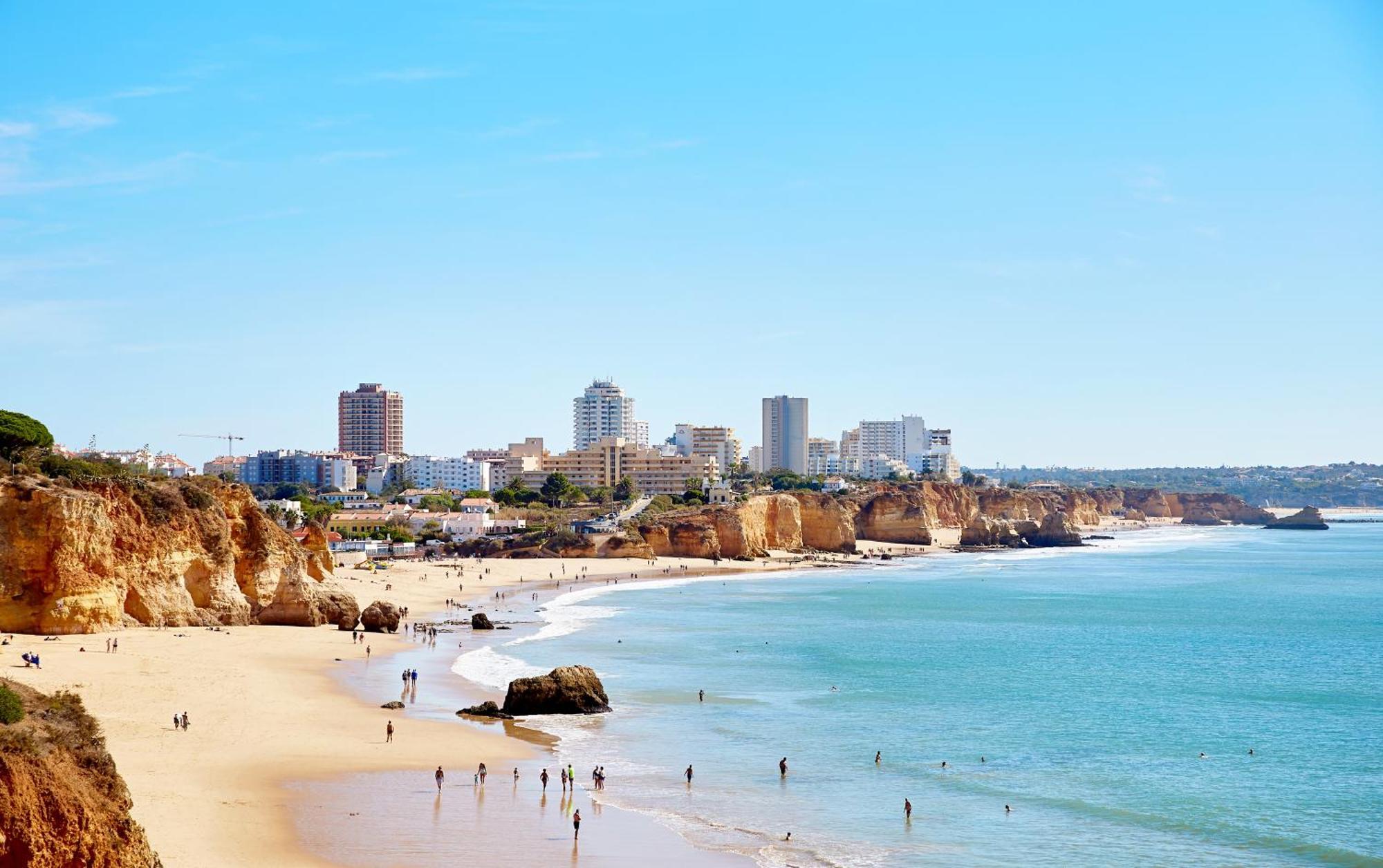 Bnb Homes Praia Da Rocha Beach Bright Apartment 50 M Away From The Ocean Портиман Екстериор снимка