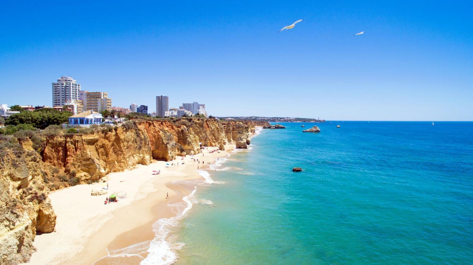 Bnb Homes Praia Da Rocha Beach Bright Apartment 50 M Away From The Ocean Портиман Екстериор снимка
